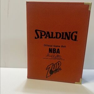 Spalding NBA Game Ball Journal - Orange